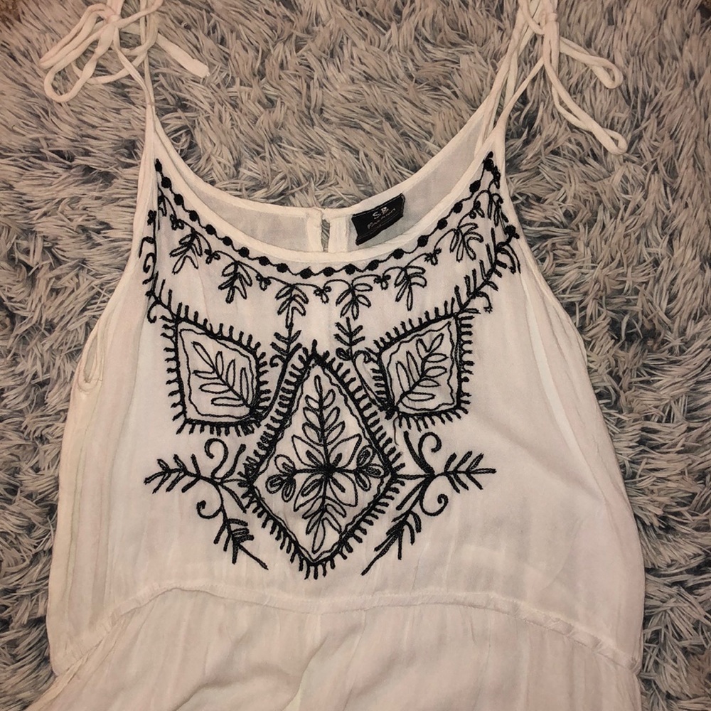 White Romper